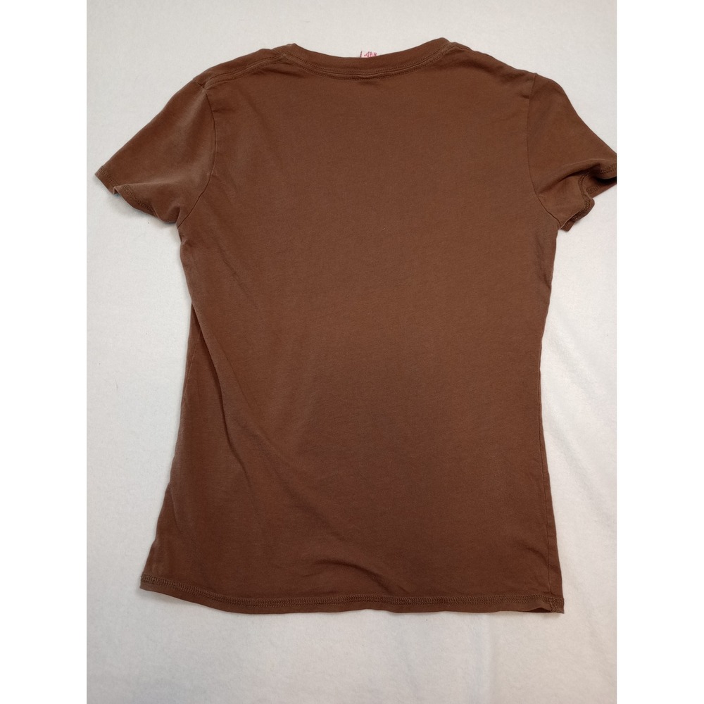 Vintage 90s HYP Spiral Tag Shirt Savannah Brown Short Sleeve Size‎ Small Y2K - Picture 8 of 8
